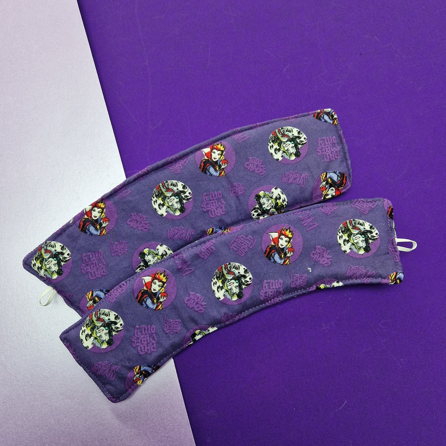 Purple Villain cup blanket for hot or cold drinks