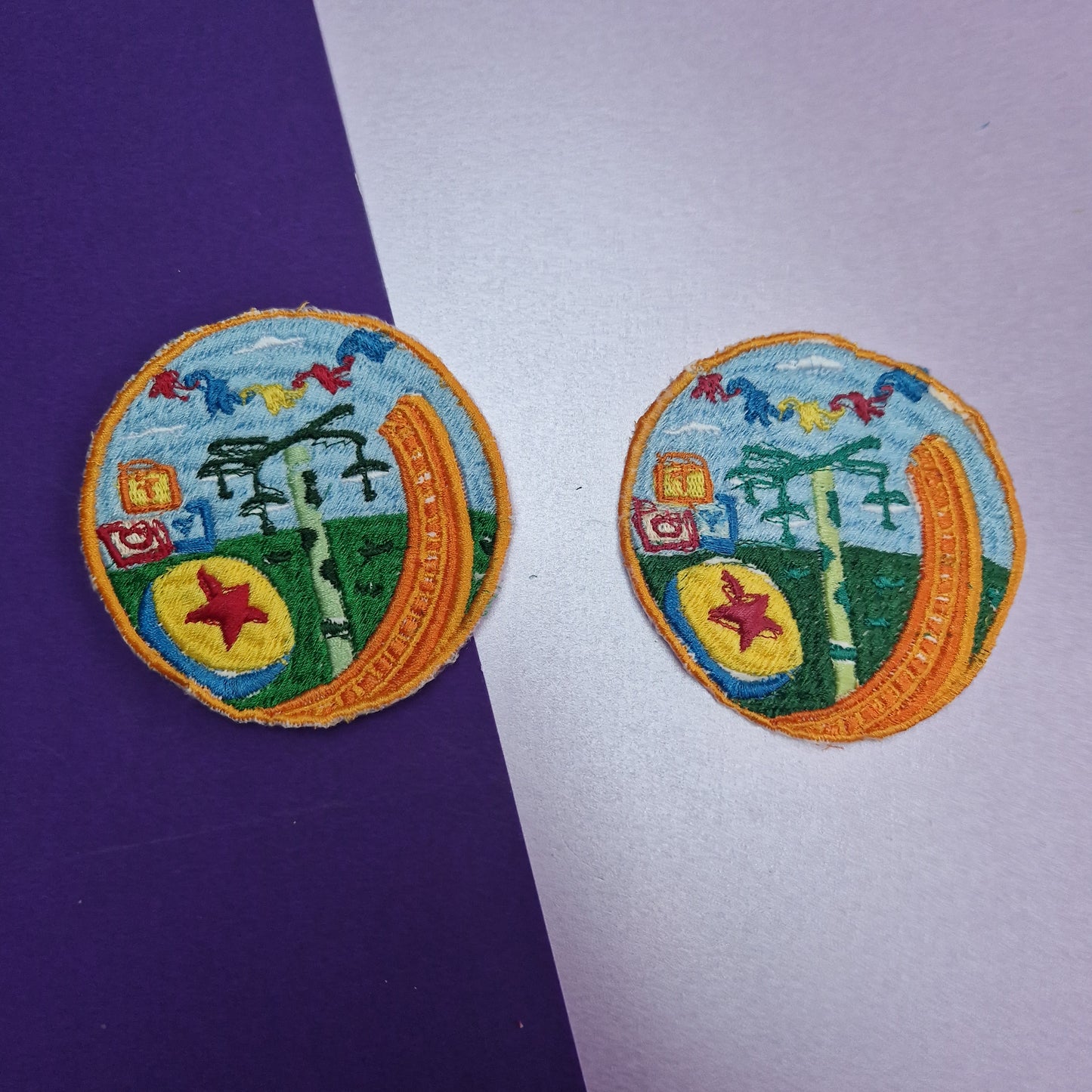 Practically perfect Toy Land iron-on embroidered patch