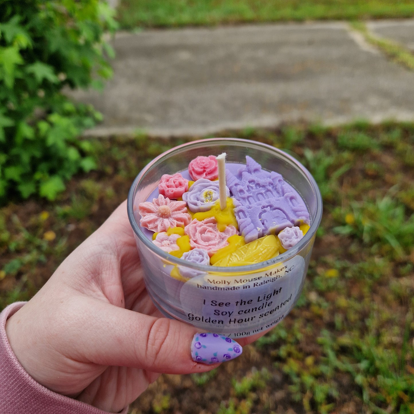 I See the Light soy 3.5oz or 8oz candles