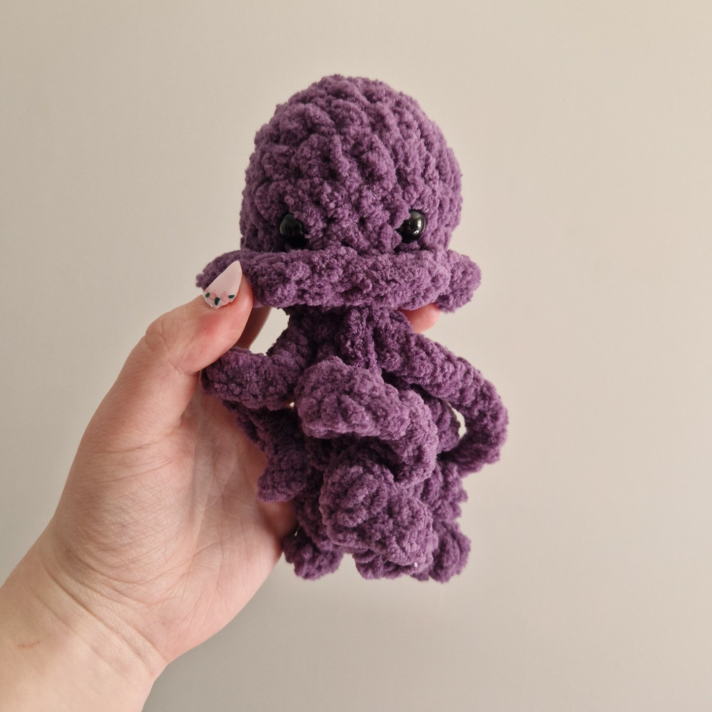 Jellyfish crochet plushie