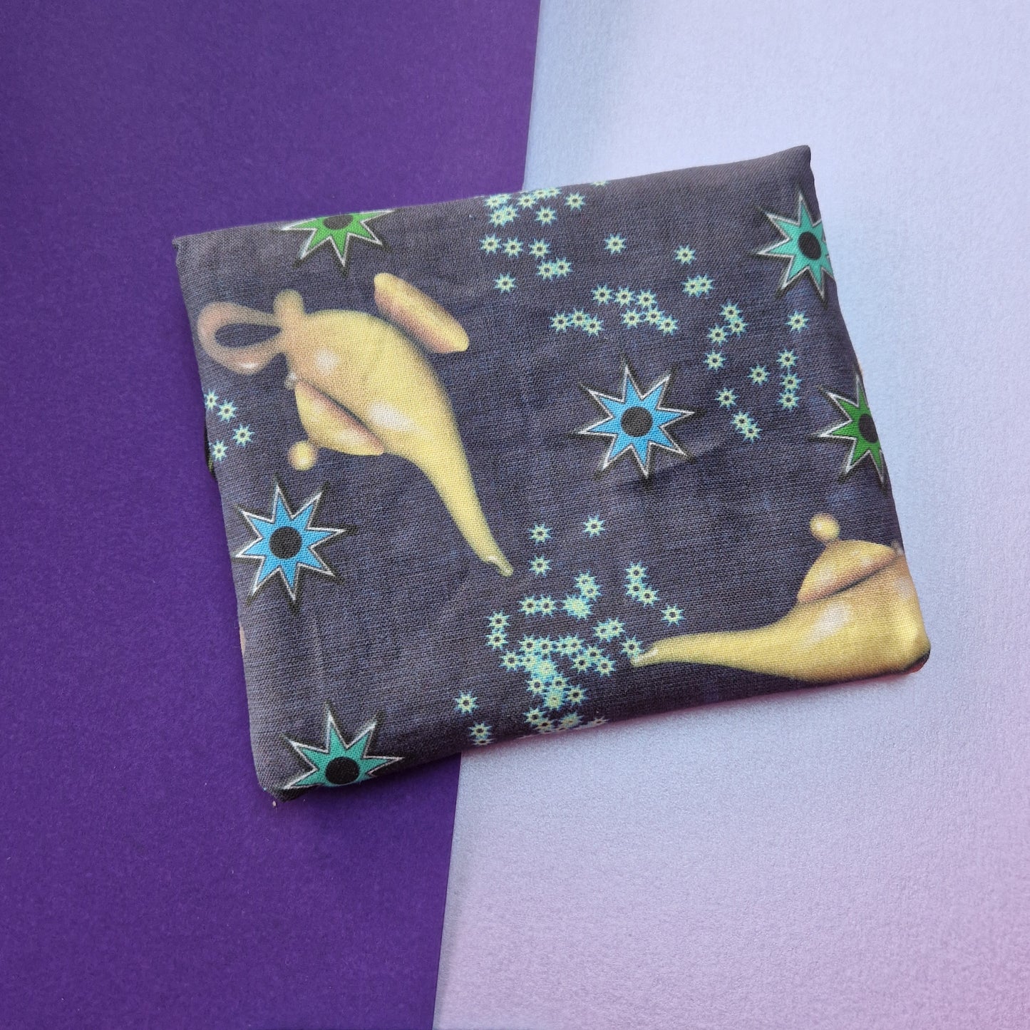 The Lamp double pocket Face Wipe Snap Pouch