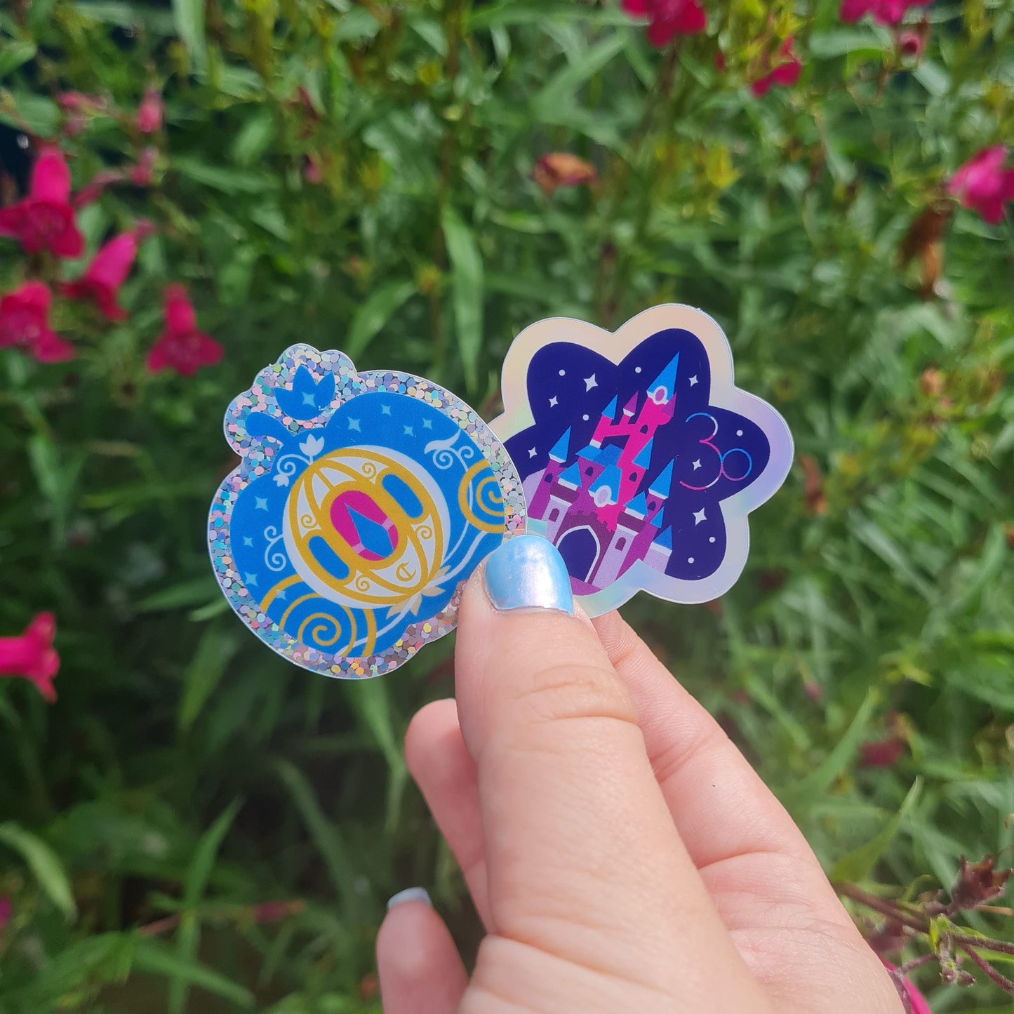 Castle or Carriage stickers