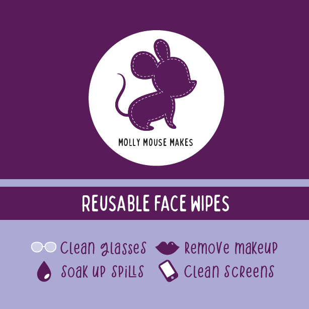 Leaf Dress Reusable bamboo wipe