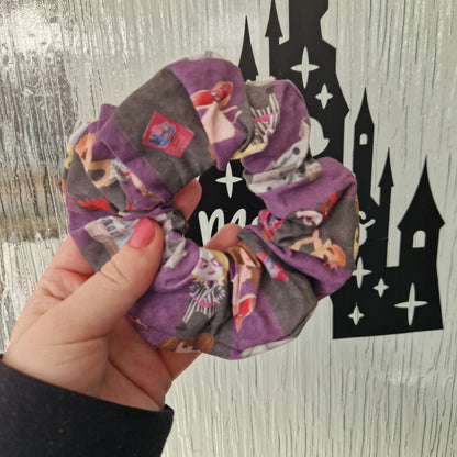 Beetle cotton hair scrunchie