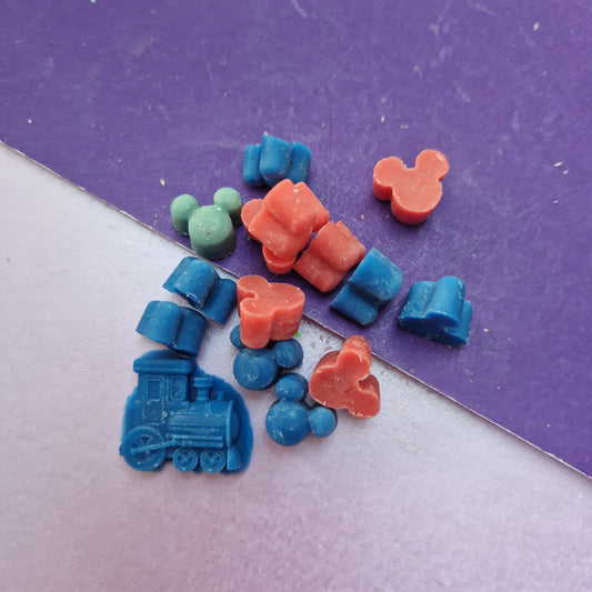 Train to Santa mini mouse melts soy handpoured wax melt