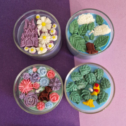 Magical Spring soy tealight candles - choose from four designs