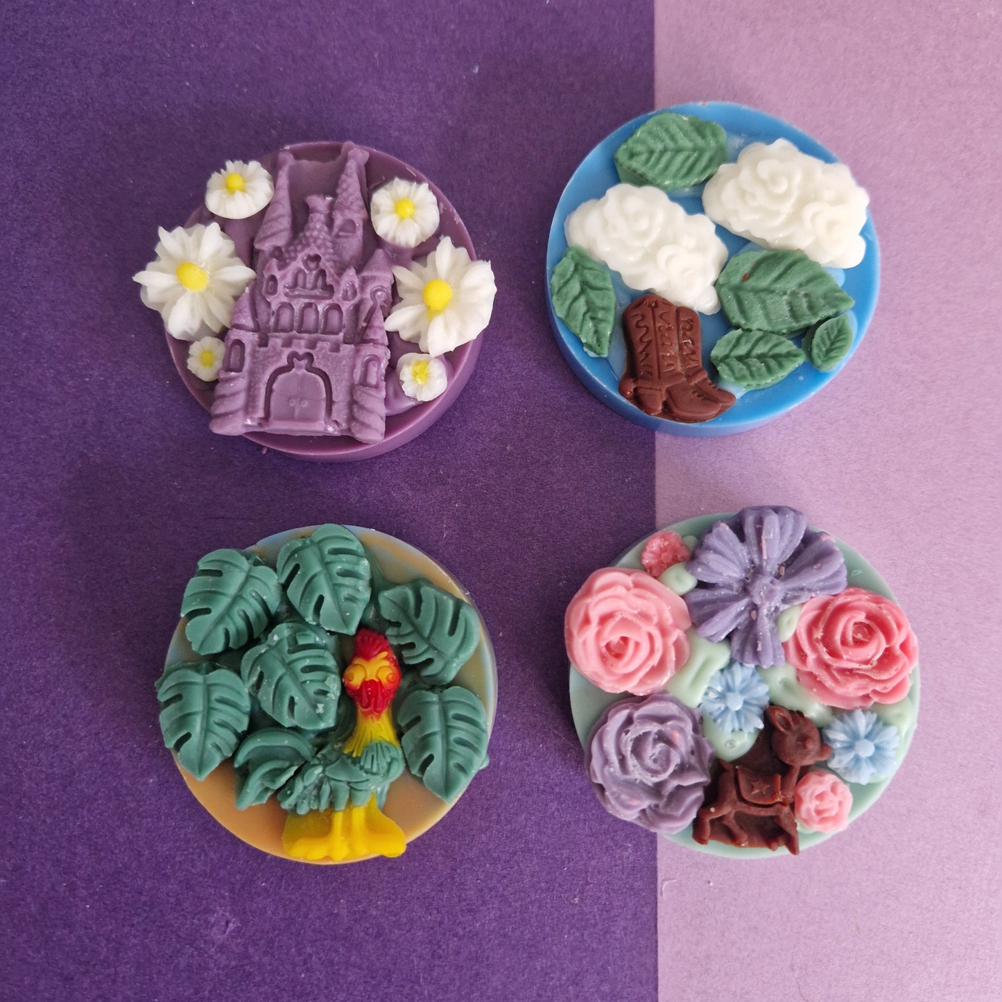 Magical Spring soy block wax melts - choose from four designs