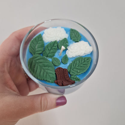 Magical Spring soy tealight candles - choose from four designs