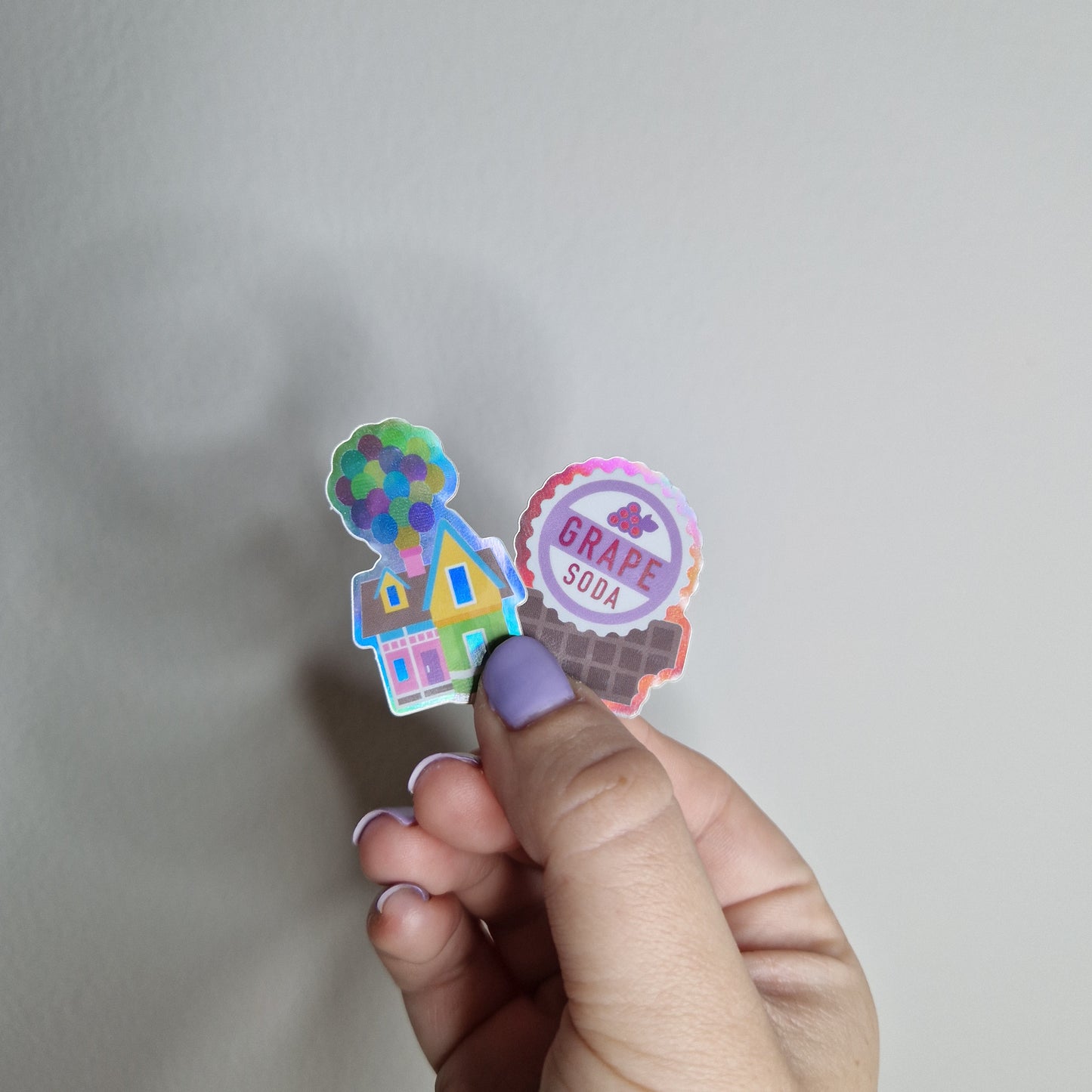 Wilderness Explorer sticker single or duo with a holographic outline