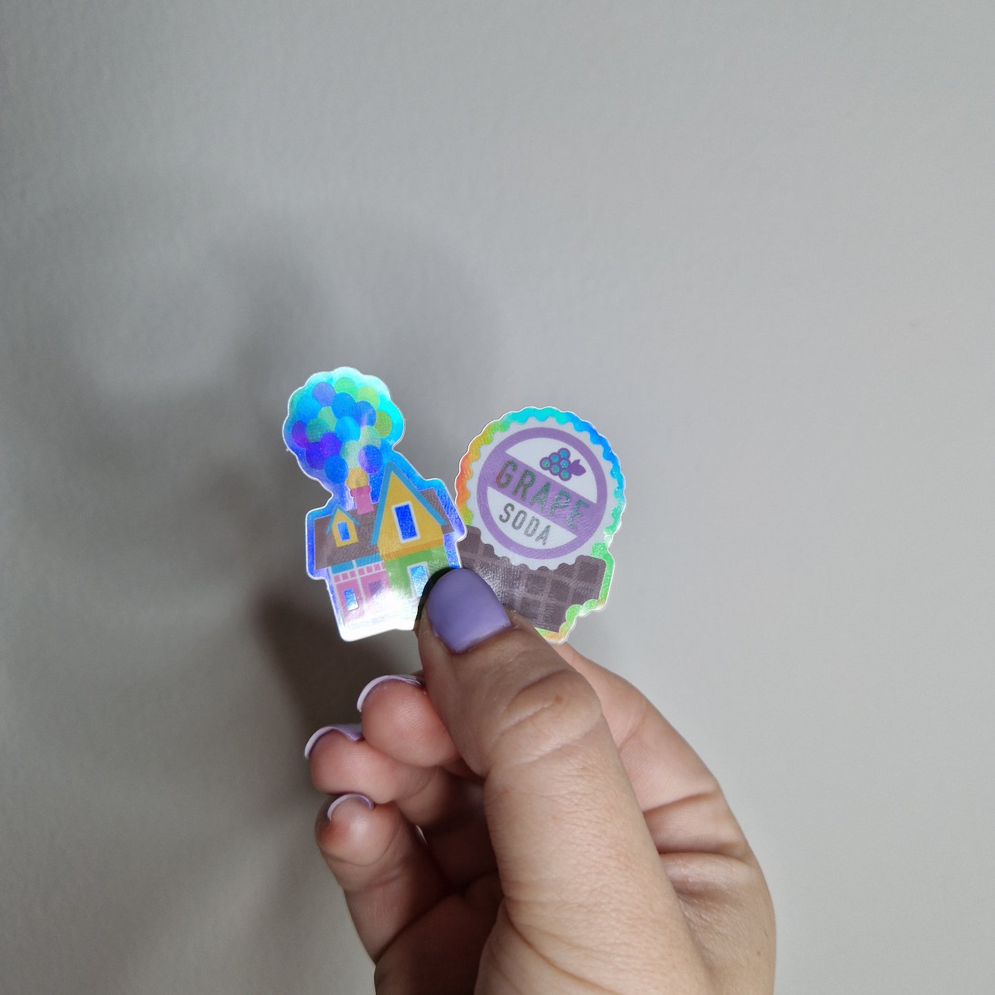 Wilderness Explorer sticker single or duo with a holographic outline