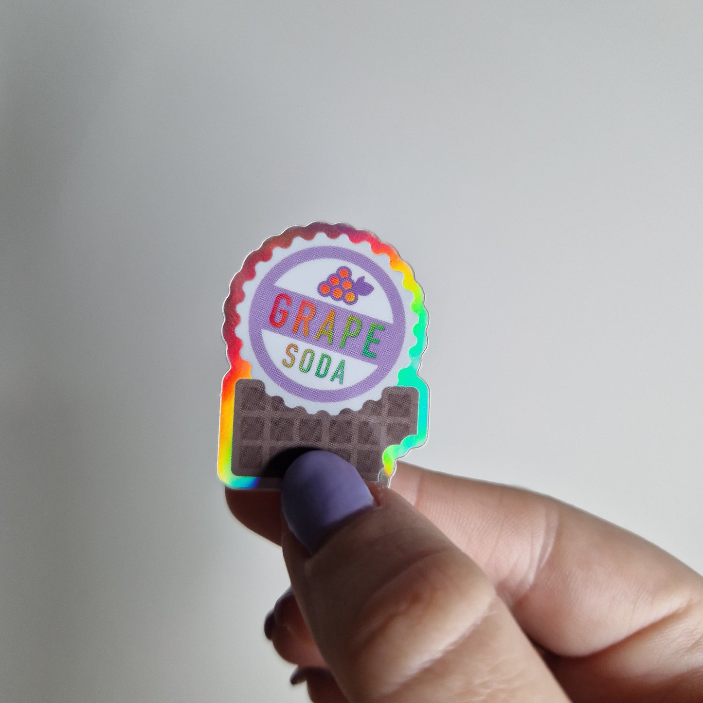 Wilderness Explorer sticker single or duo with a holographic outline