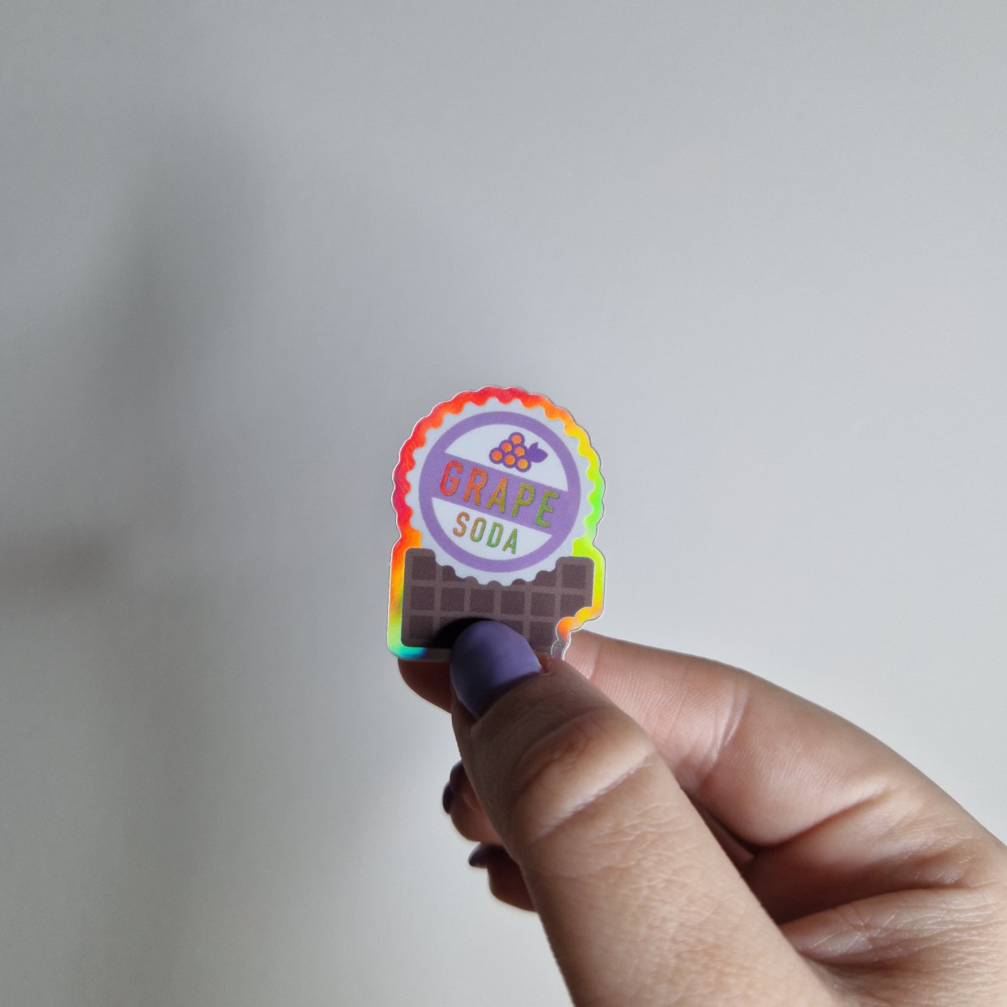Wilderness Explorer sticker single or duo with a holographic outline