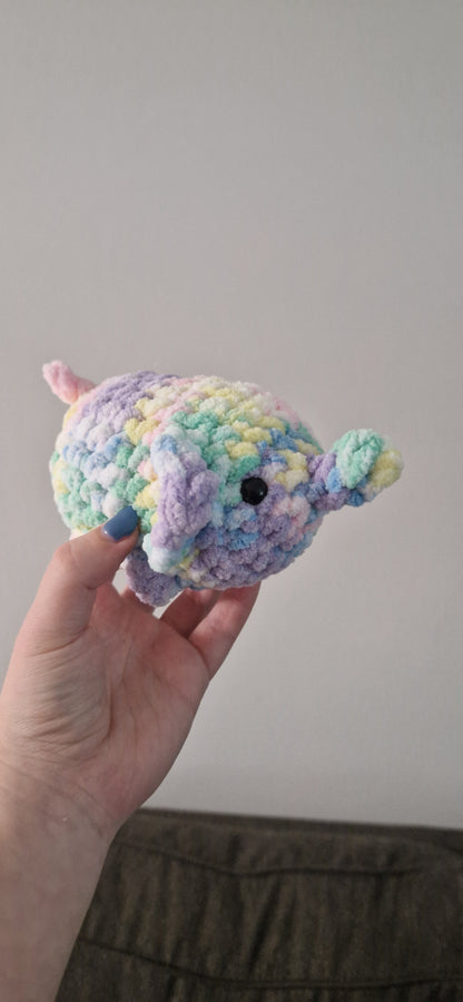 Elephant small crochet plushie