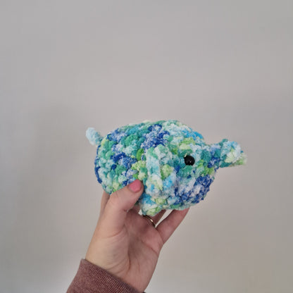 Elephant small crochet plushie