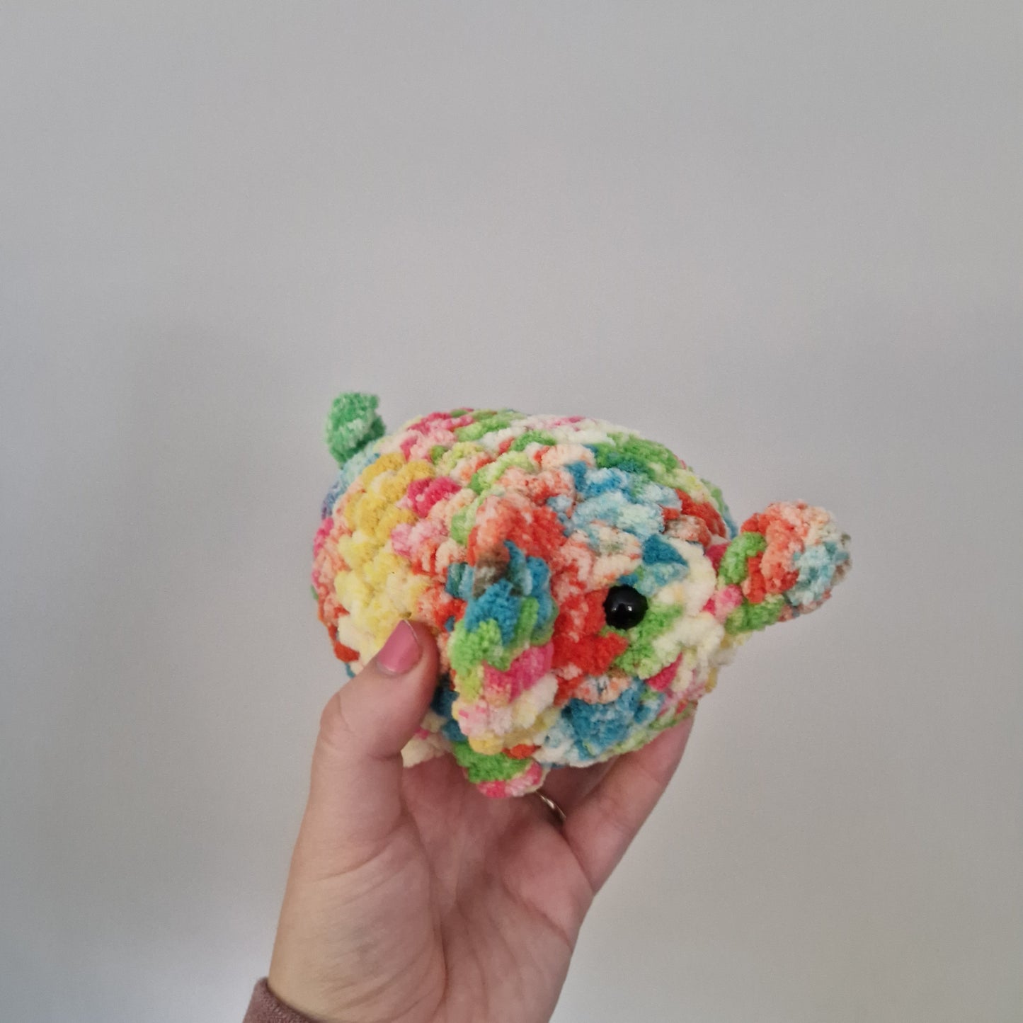 Elephant small crochet plushie