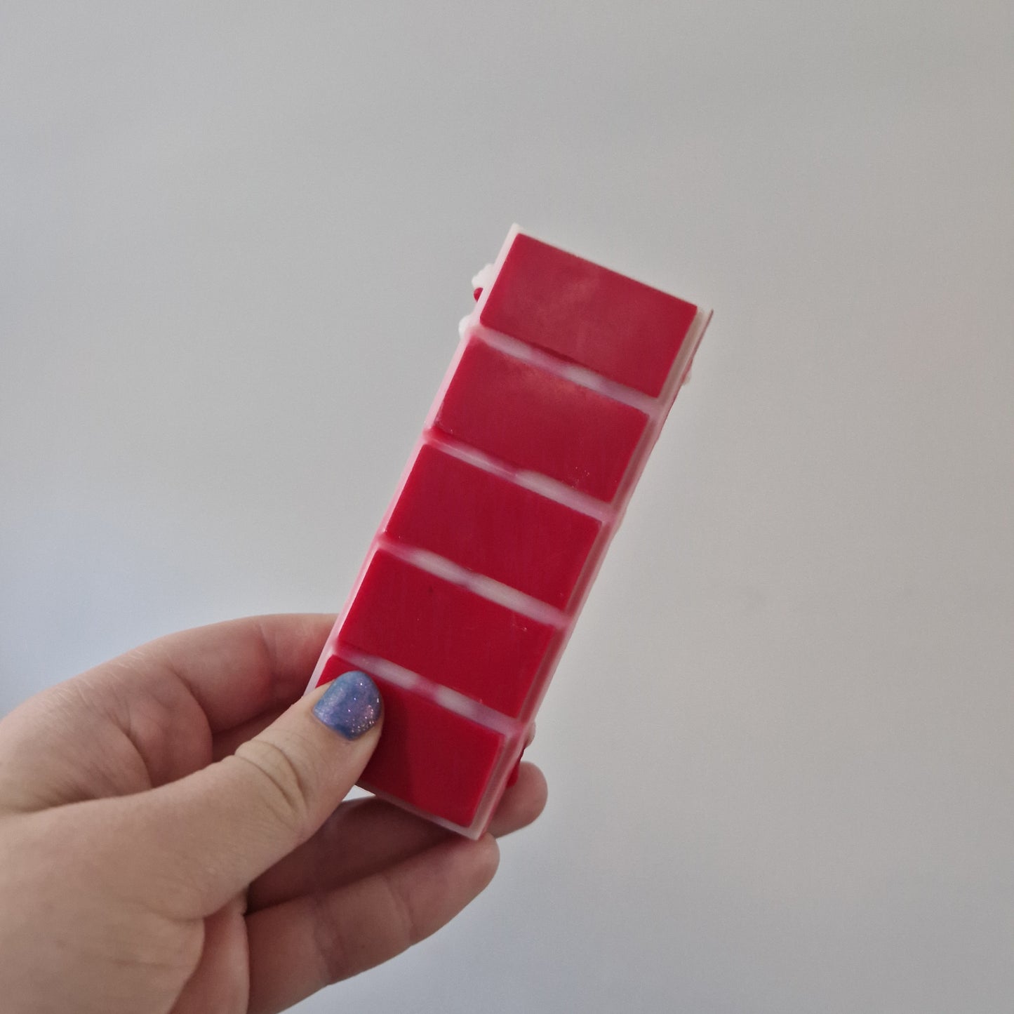 Candy Cane Snowman soy snap bar wax melt