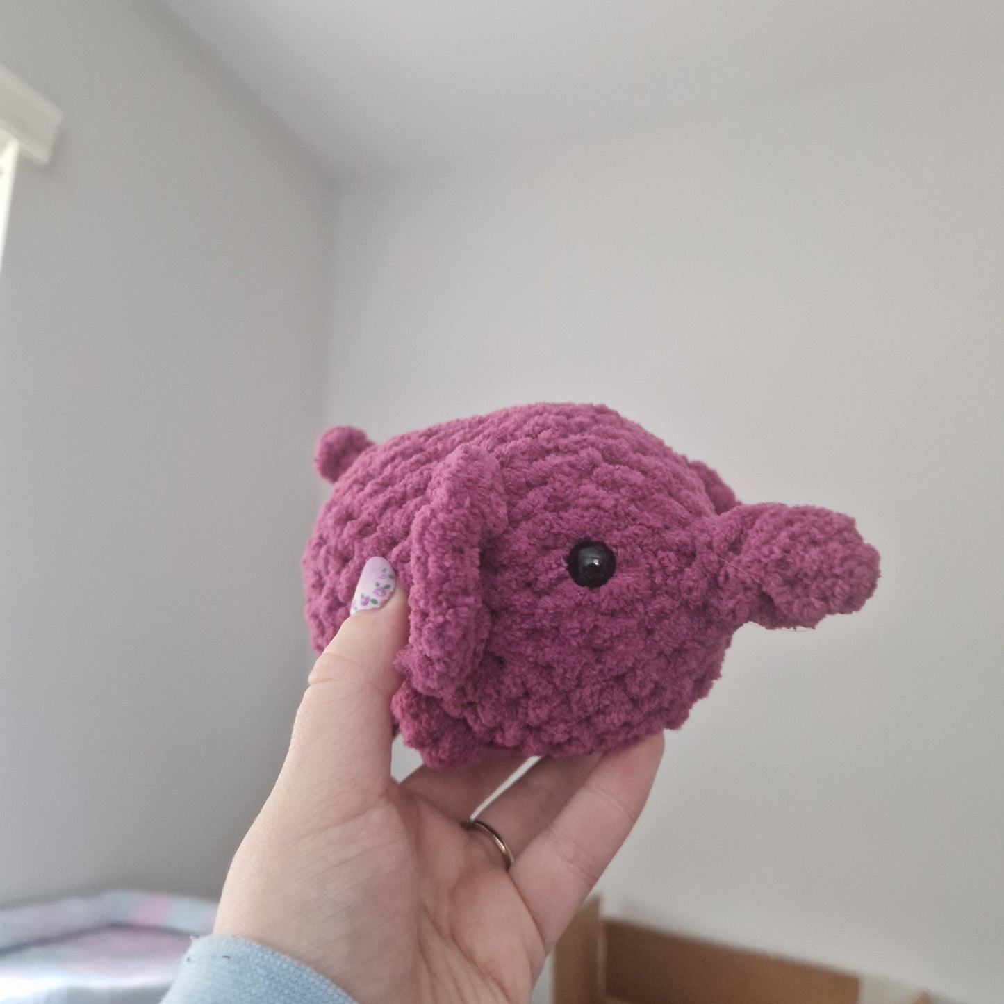 Elephant small crochet plushie
