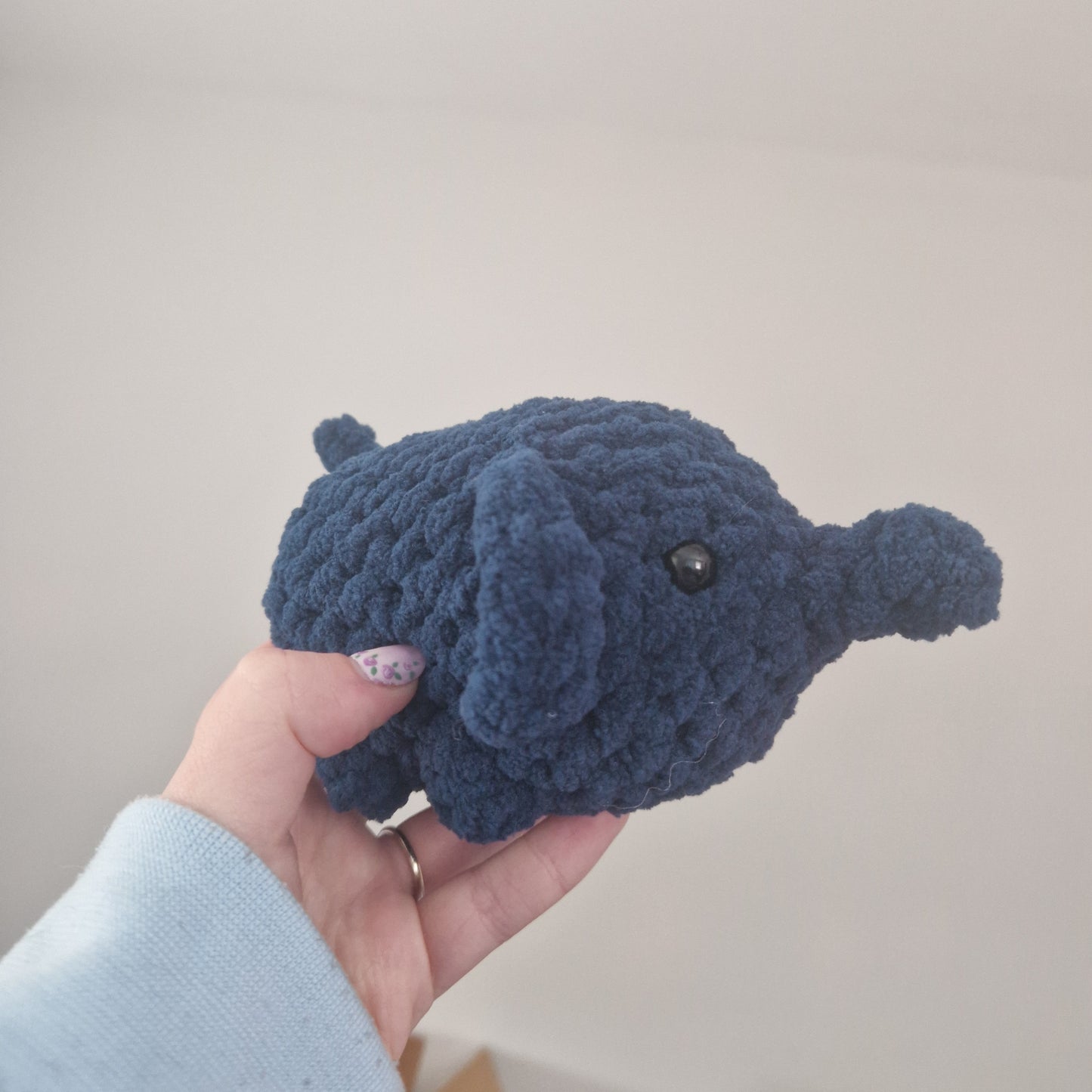 Elephant small crochet plushie