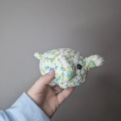 Elephant small crochet plushie