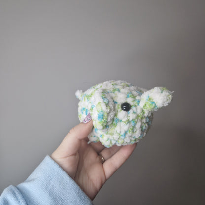 Elephant small crochet plushie