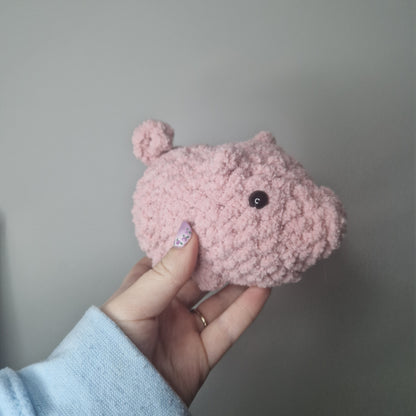 Pig  small crochet plushie