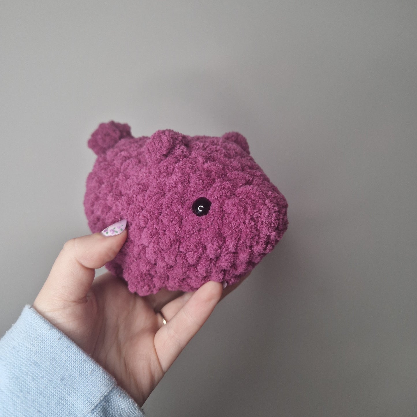 Pig  small crochet plushie