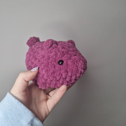 Pig  small crochet plushie