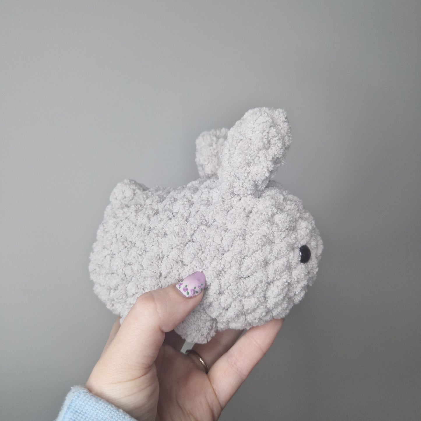 Bunny rabbit small crochet plushie