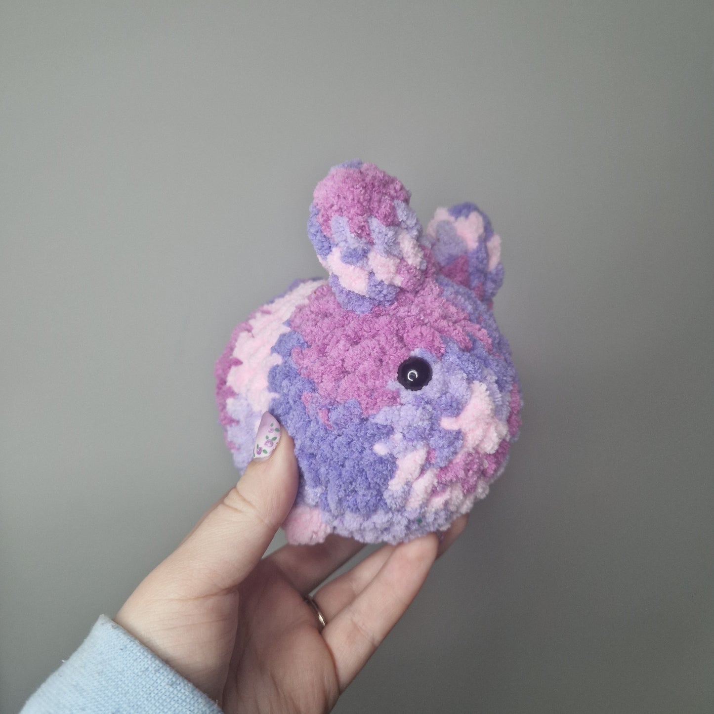 Bunny rabbit small crochet plushie