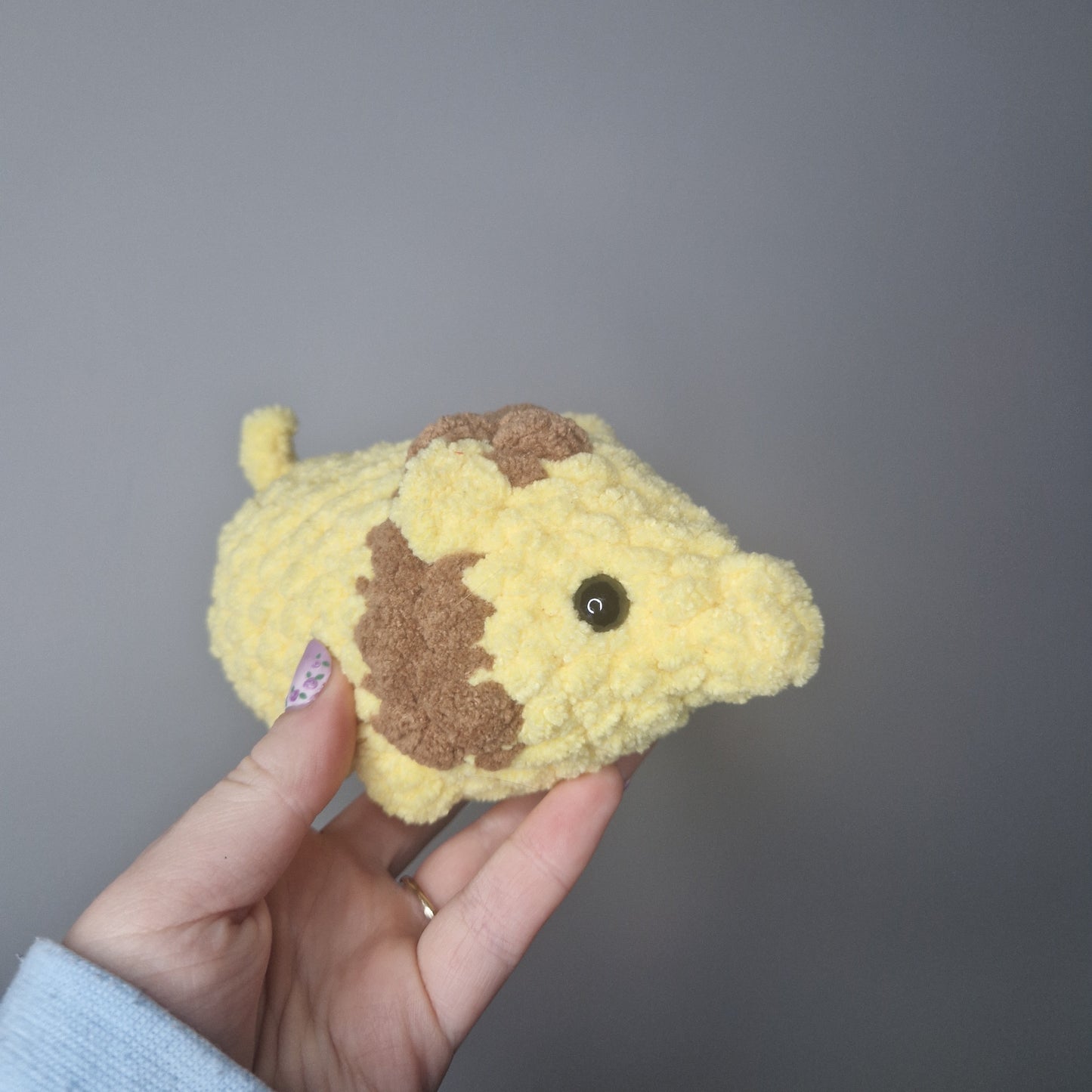 Lion small crochet plushie