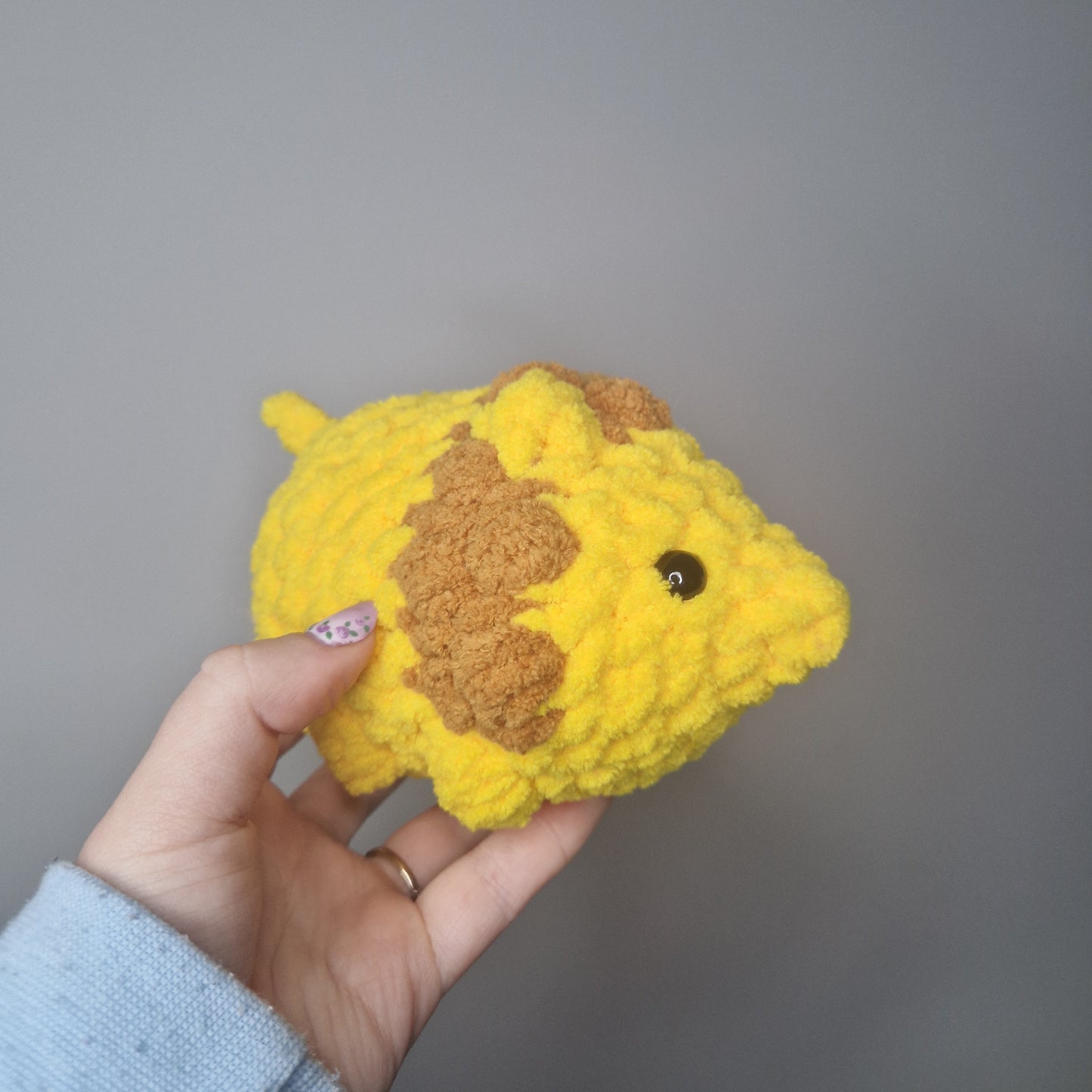 Lion small crochet plushie