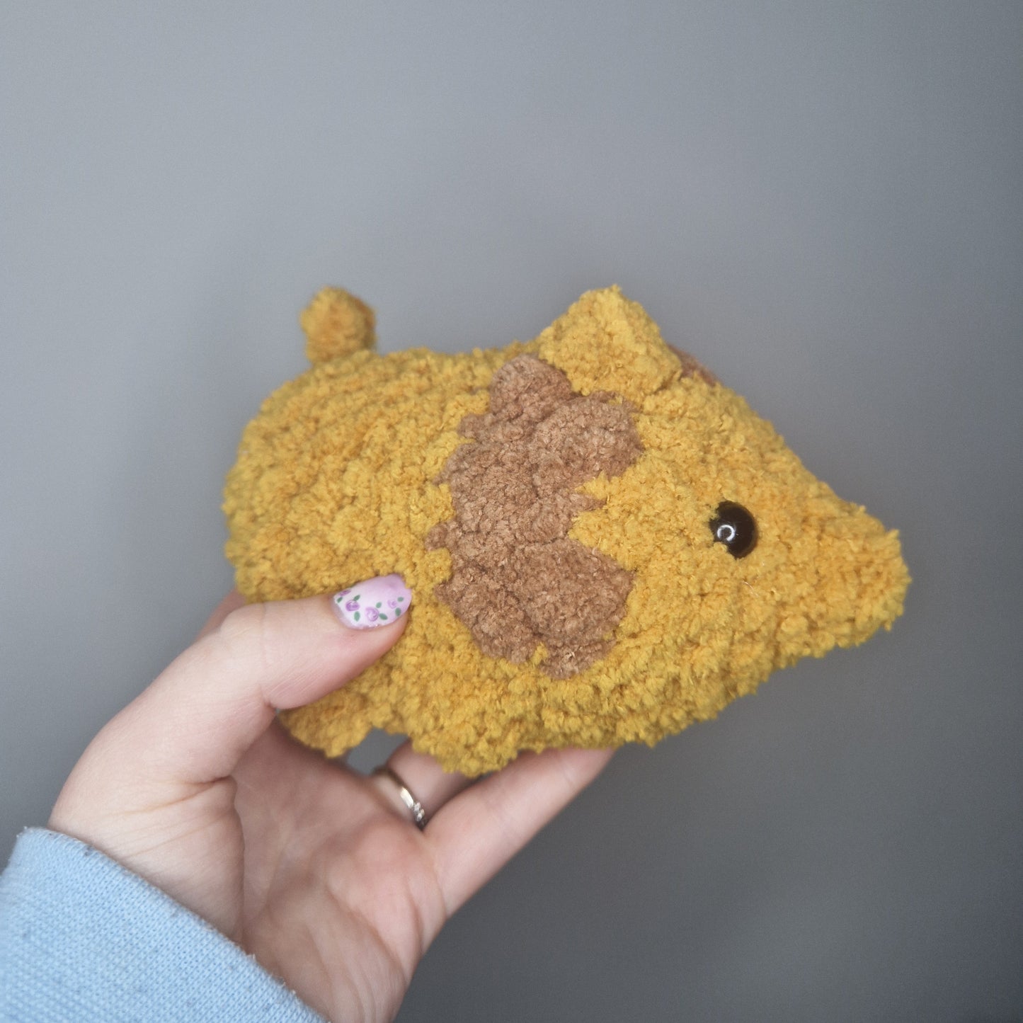 Lion small crochet plushie