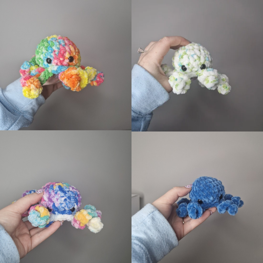 Octopus crochet plushie