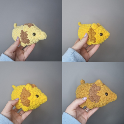 Lion small crochet plushie