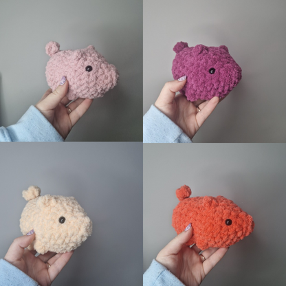 Pig  small crochet plushie