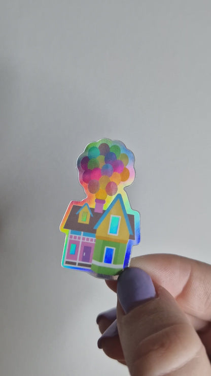 Wilderness Explorer sticker single or duo with a holographic outline