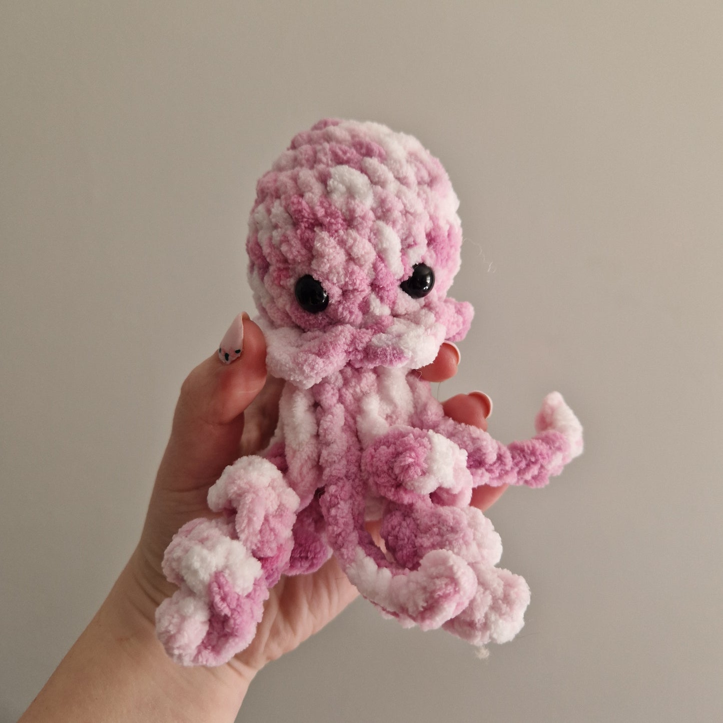 Jellyfish crochet plushie