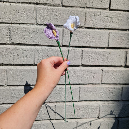 Lily microcrochet stem - ready to ship