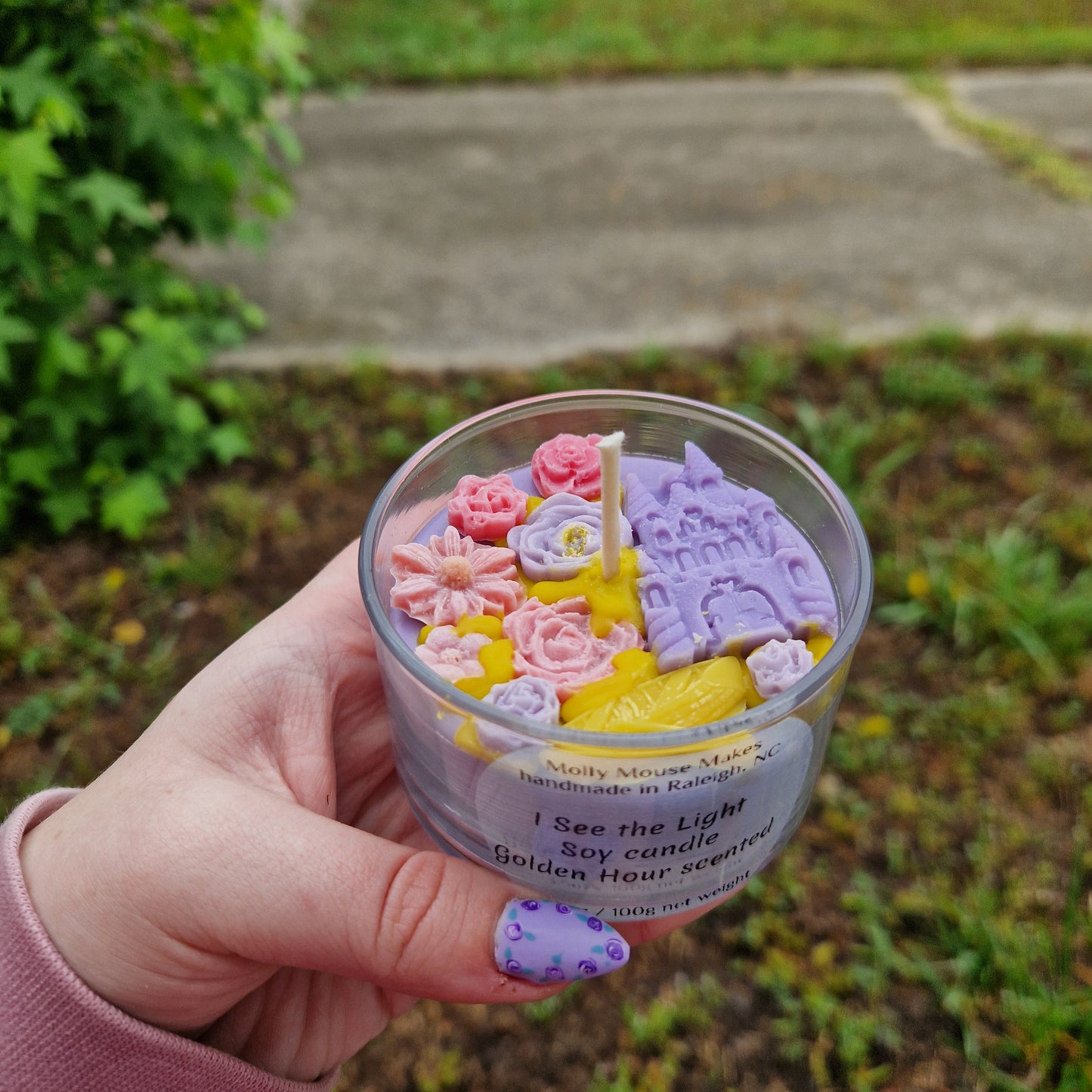 I See the Light soy 3.5oz or 8oz candles