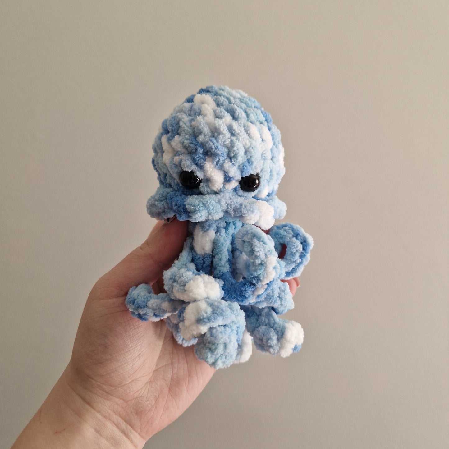 Jellyfish crochet plushie