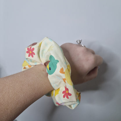 Duck cotton hair scrunchie