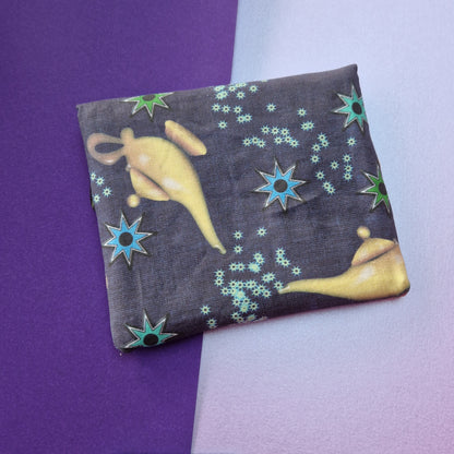 The Lamp double pocket Face Wipe Snap Pouch