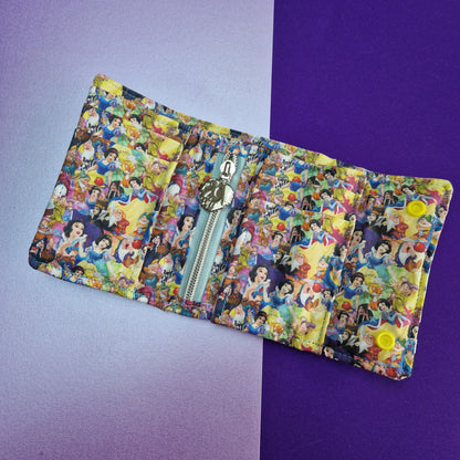 Poison Apple Sewn Purse/Wallet with snap poppers